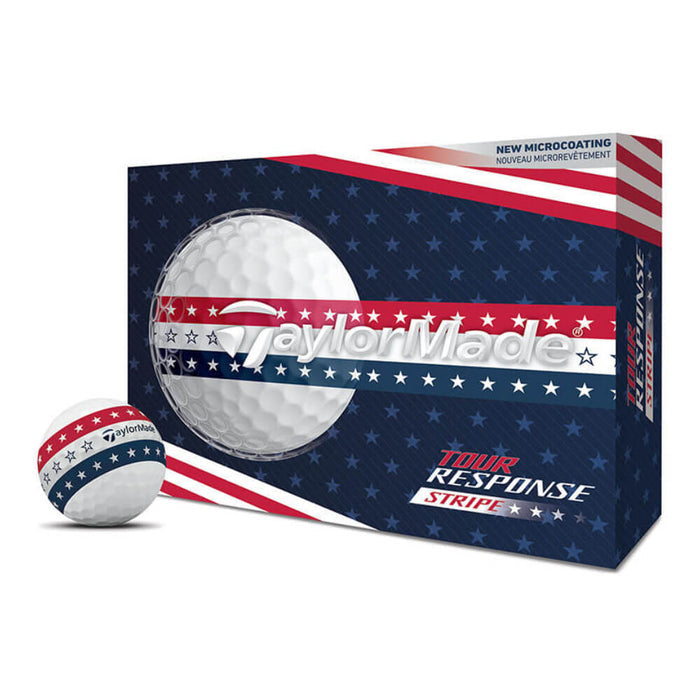 TaylorMade Tour Response Stripe USA Golf Balls