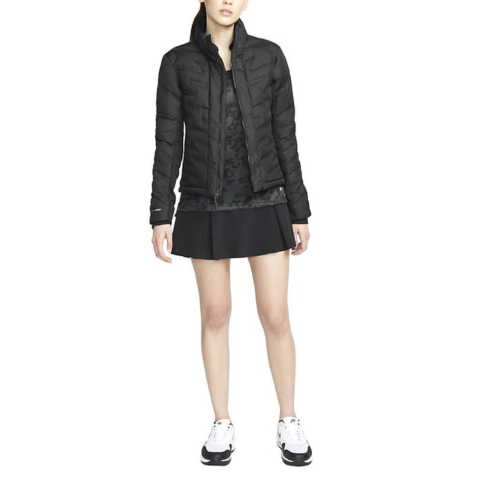 Nike Therma-FIT ADV Repel Full-Zip Golf Jacket Black/Dark Smoke Gray - FW22 Women