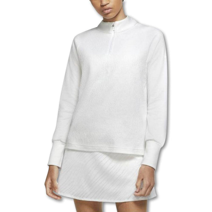Nike Therma Half-Zip Golf Pullover White - FW20 Women