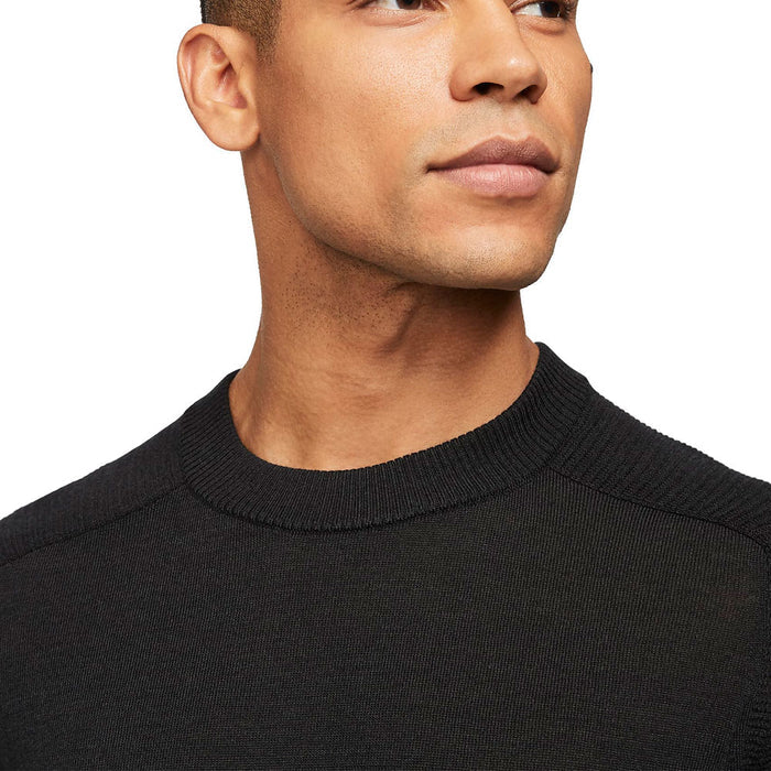 Nike Tiger Woods Knit Crew Golf Sweater Black - SP21
