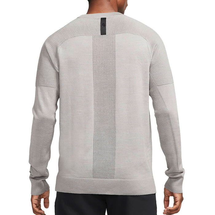 Nike Tiger Woods Knit Crew Golf Sweater Dust/Black - SP21