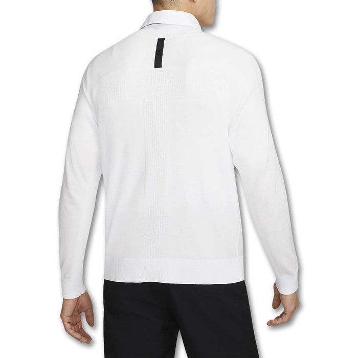 Nike Tiger Woods Knit Crew Golf Sweater White/Black - FW23