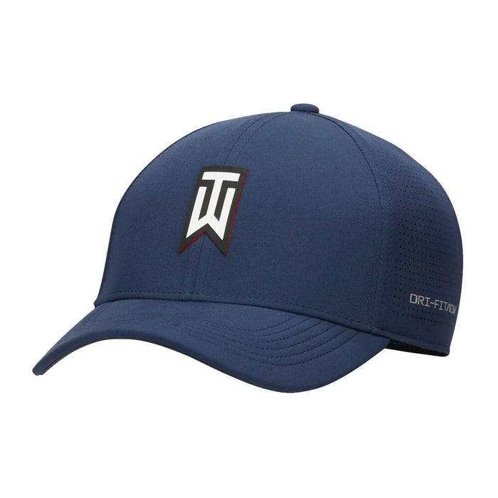 Nike Tiger Woods Structured Dri-FIT ADV Club Golf Cap Midnight Navy/White - 23 Men