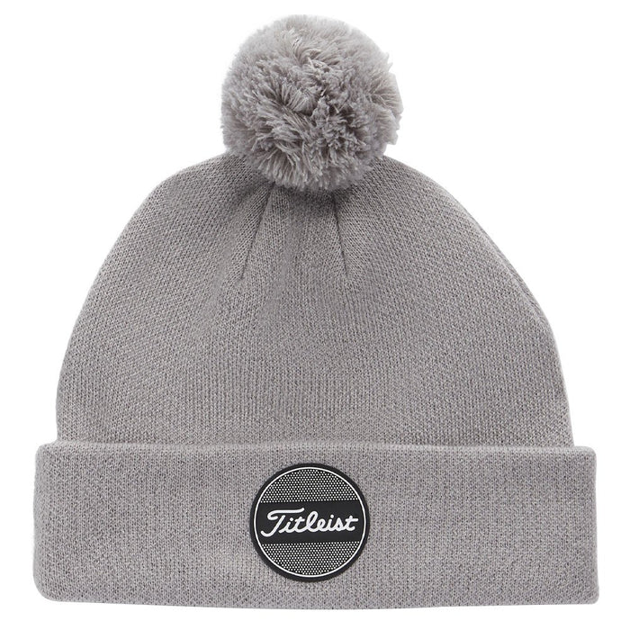 Titleist Boardwalk Pom Pom Golf Beanie Gray - 23 Men