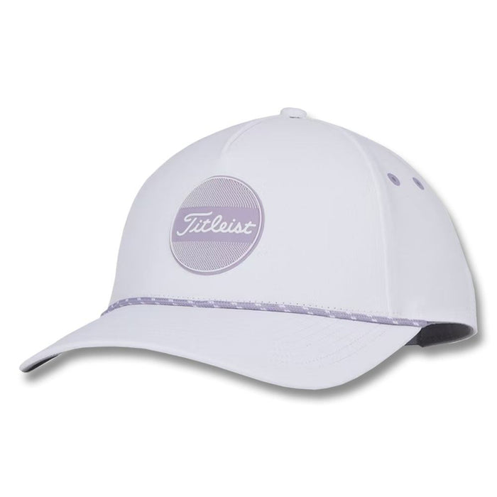 Titleist Boardwalk Rope Golf Cap White/Lavender - 23 Women