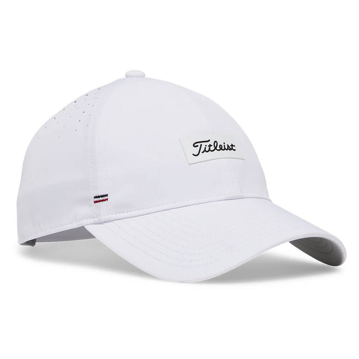 Titleist Charleston Breezer Golf Cap White/White/Black - 26 Men