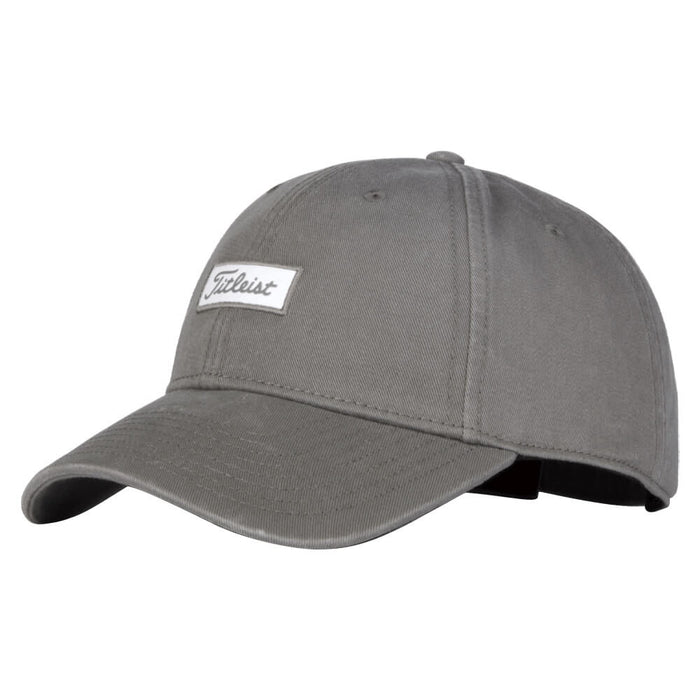 Titleist Charleston Garment Wash Golf Cap Charcoal/White - 23 Men