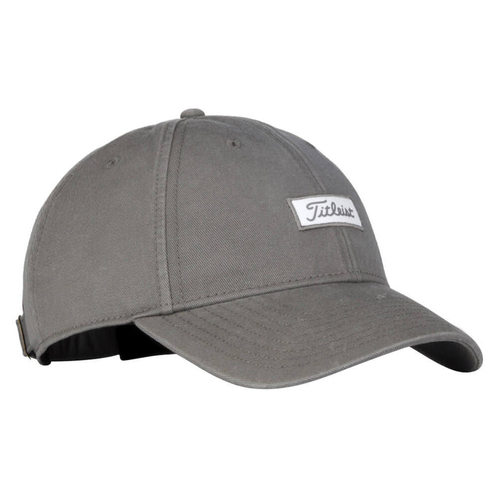 Titleist Charleston Garment Wash Golf Cap Charcoal/White - 23 Men