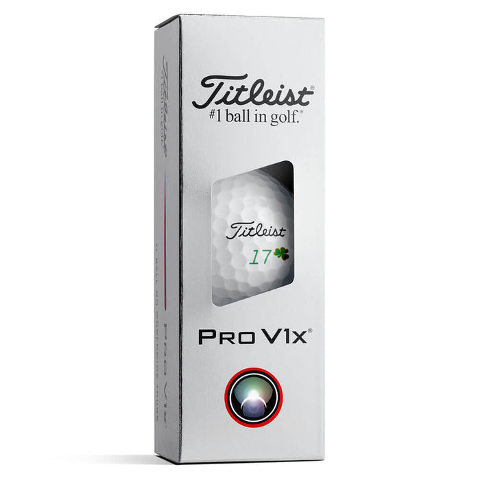 Titleist Limited Edition Pro V1x St. Patrick's Day Golf Balls