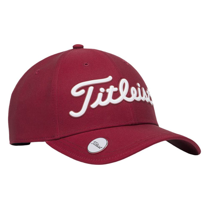 Titleist Players Ball Marker Golf Cap Crimson/White - 26 Men