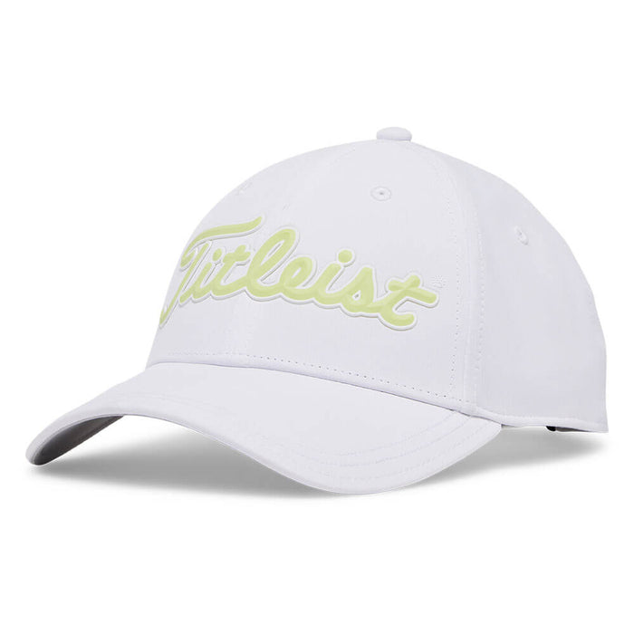 Titleist Players Ball Marker Golf Cap White/Light Lime - 26 Women