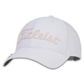 Titleist Players Performance Ball Marker Golf Cap White/Rose - 24 Women