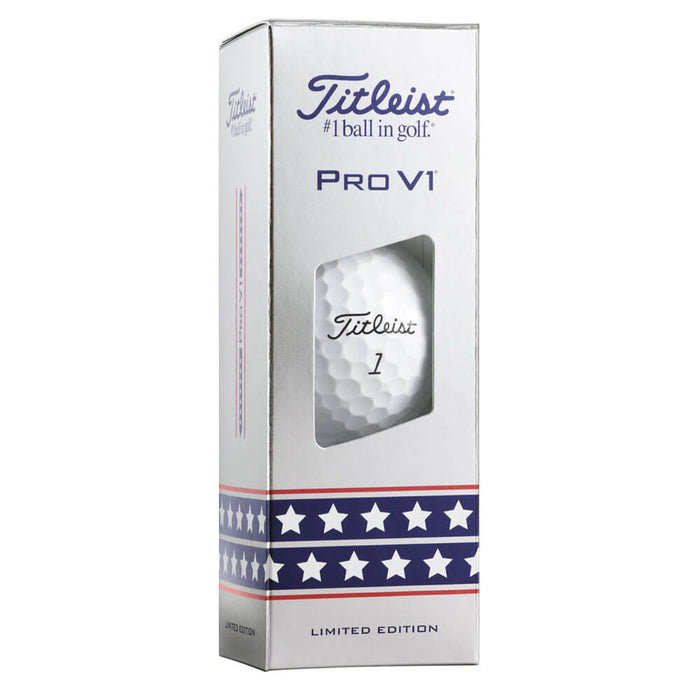 Titleist Pro V1 USA Performance Alignment 6-Balls Golf Balls