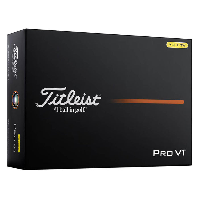 Titleist Pro V1 Yellow Special Play Numbers Golf Balls