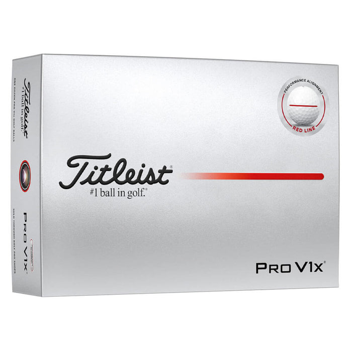 1 Dozen / #1 Performance Alignment (Red Line) White