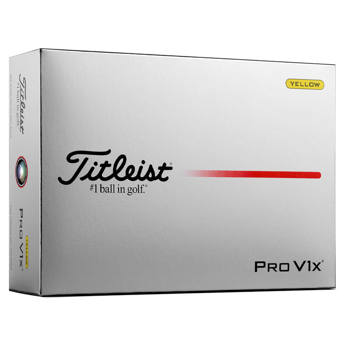 Titleist Pro V1x Yellow Special Play Numbers Golf Balls