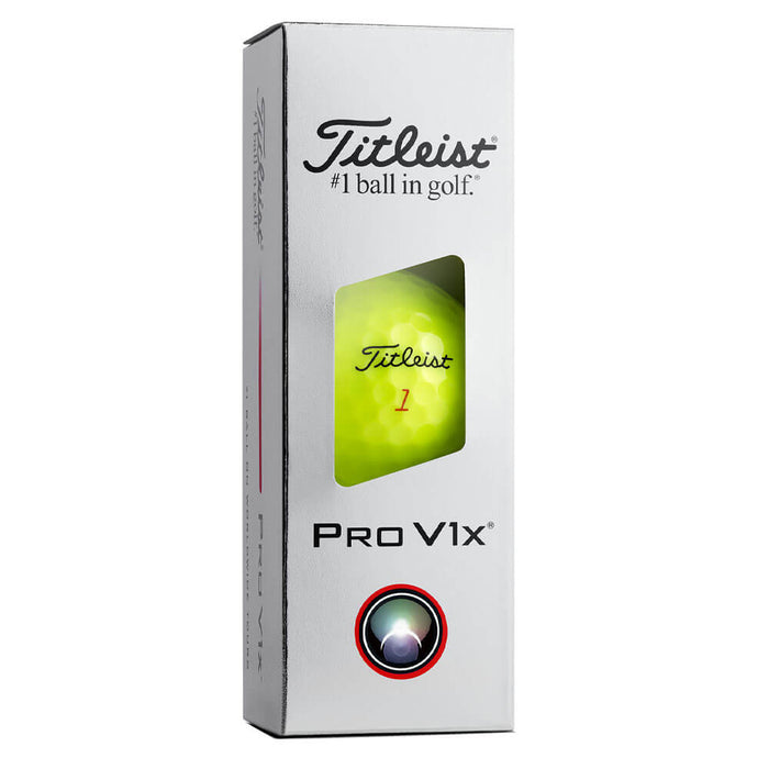 Titleist Pro V1x Yellow Special Play Numbers Golf Balls