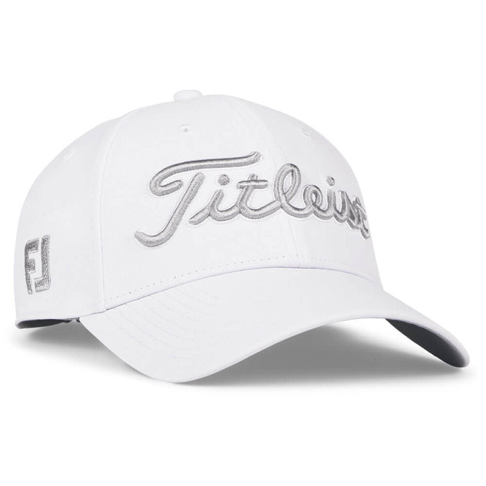 Titleist Tour Performance Golf Cap White/Gray - 25 Men