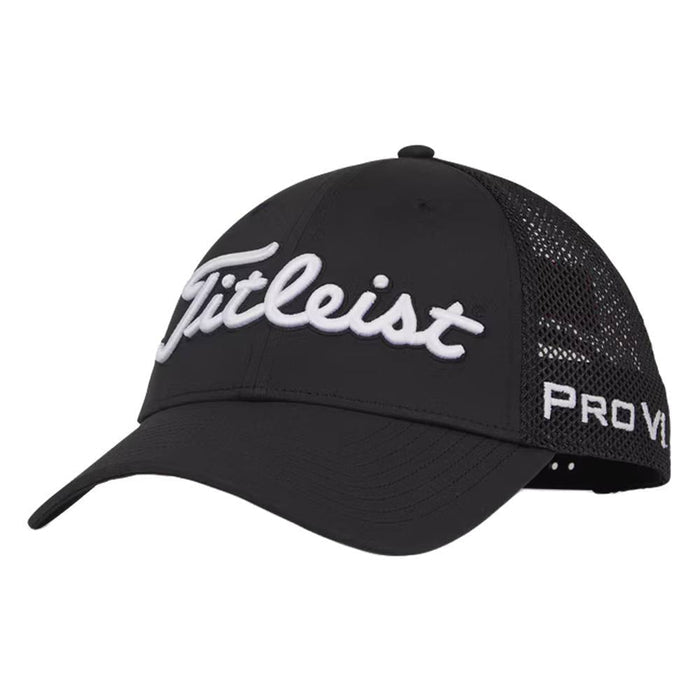 Titleist Tour Performance Mesh Golf Cap Black/White - 24 Men