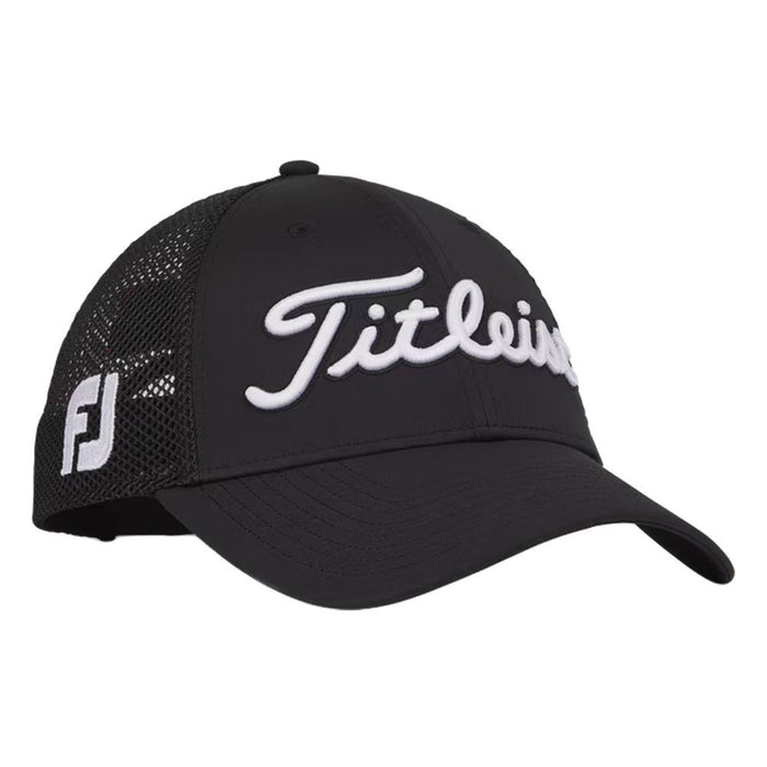 Titleist Tour Performance Mesh Golf Cap Black/White - 24 Men