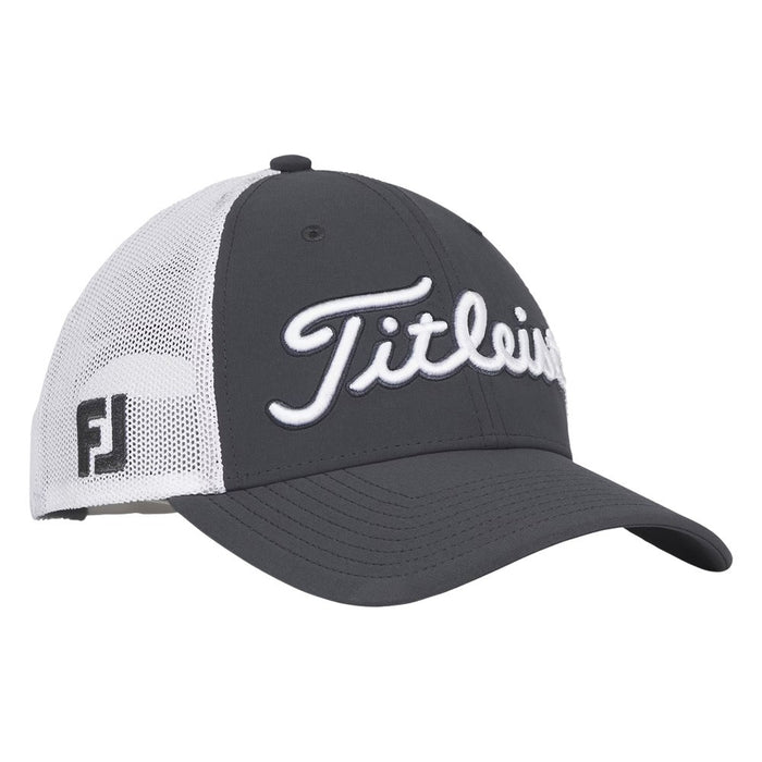 Titleist Tour Performance Mesh Golf Cap Charcoal/White - 25 Men