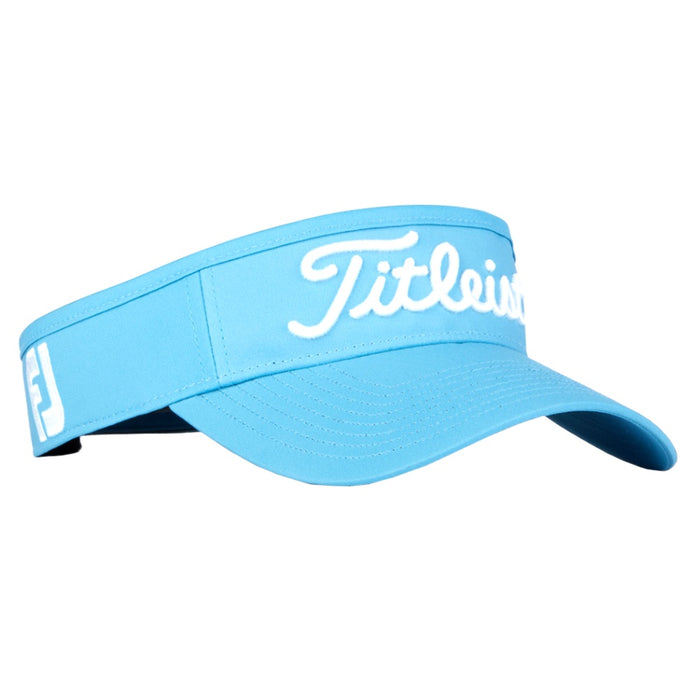Titleist Tour Performance Staff Collection Golf Visor Niagara/White - 23 Men
