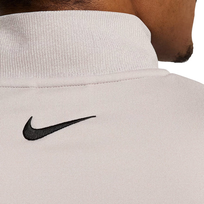Nike Tour 1/2 Zip Golf Pullover Gray/Black - FA25 Men