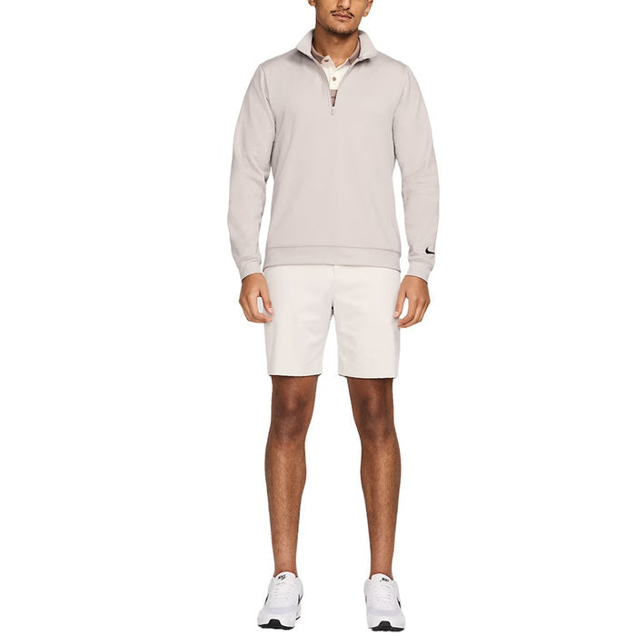 Nike Tour 1/2 Zip Golf Pullover Gray/Black - FA25 Men