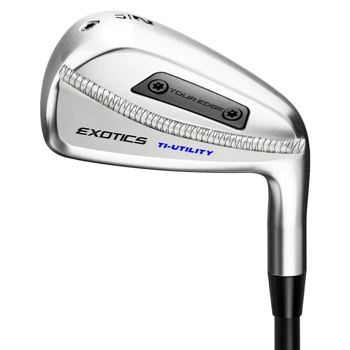 Tour Edge Exotics Silver Chrome Ti-Utility Iron - 26 Men
