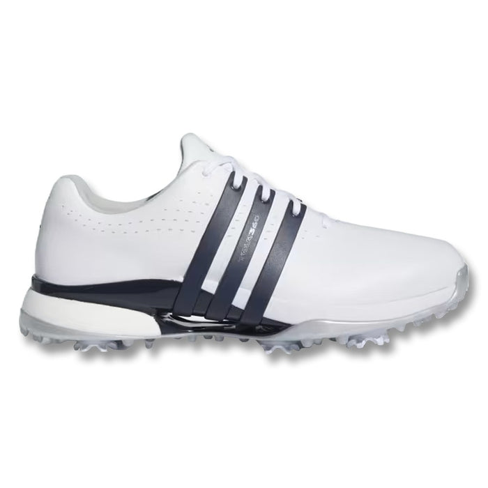 Adidas Tour360 Golf Shoes Cloud White/Collegiate Navy/Silver Metallic - 24 Men