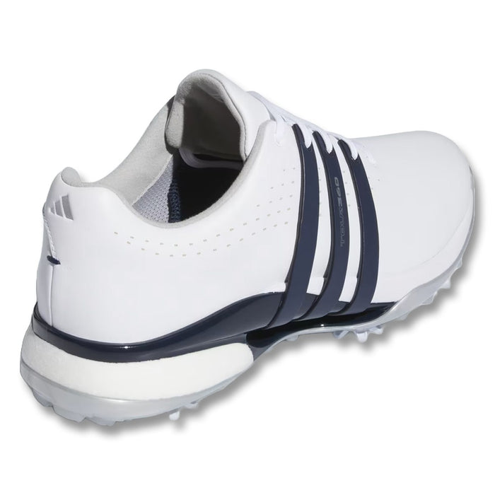 Adidas Tour360 Golf Shoes Cloud White/Collegiate Navy/Silver Metallic - 24 Men