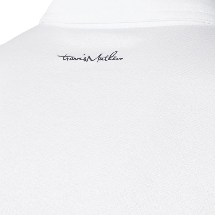 TravisMathew Banzai Beach Golf Polo White - SS24 Men