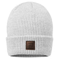 TravisMathew Cloud Waffle Golf Beanie Heather Gray - FW24