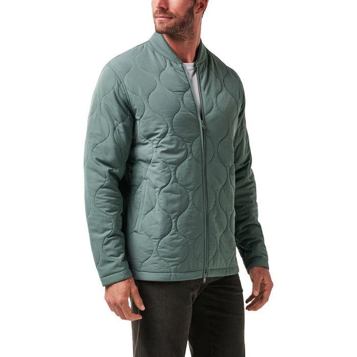 TravisMathew Come What May Golf Jacket Balsam Green - FW23
