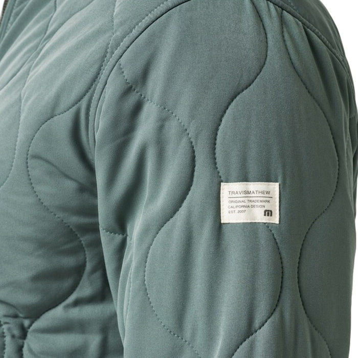 TravisMathew Come What May Golf Jacket Balsam Green - FW23