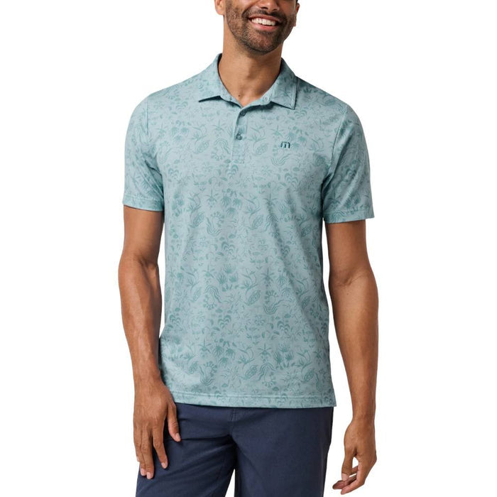 TravisMathew Featherweight Paradise Golf Polo Forget-Me-Not - SS26 Men