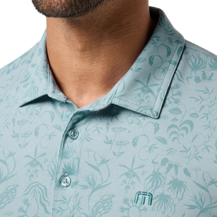 TravisMathew Featherweight Paradise Golf Polo Forget-Me-Not - SS26 Men