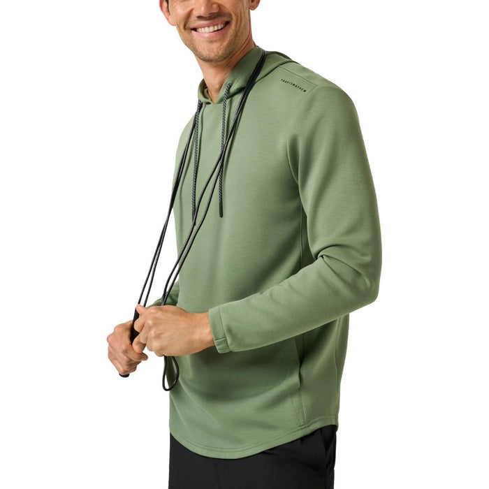 TravisMathew Fibercloud Golf Hoodie Balsam Green - SS26 Men