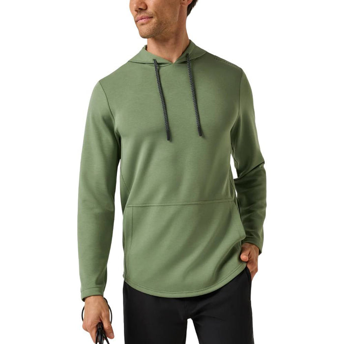 TravisMathew Fibercloud Golf Hoodie Balsam Green - SS26 Men