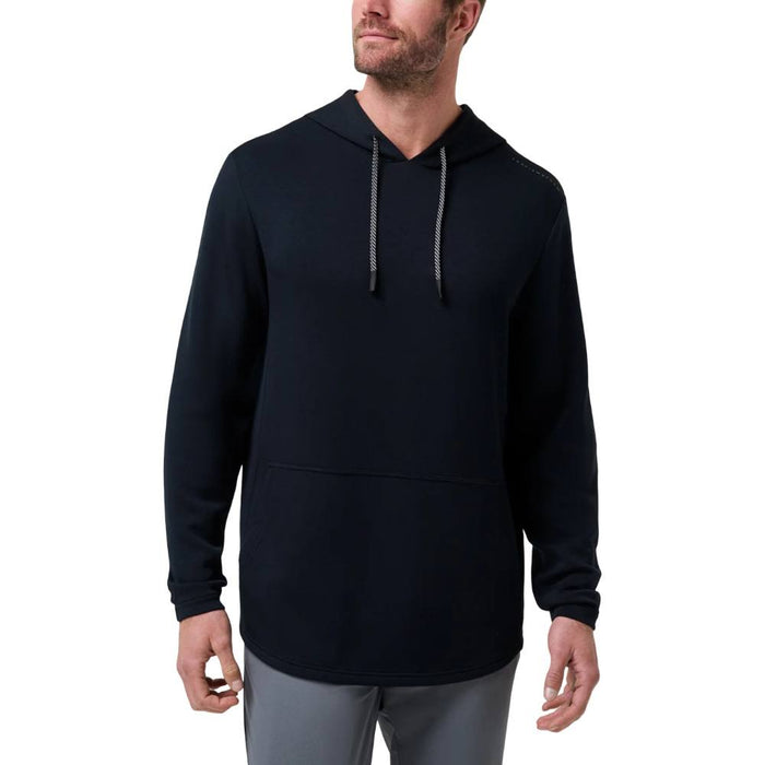 TravisMathew Fibercloud Golf Hoodie Black - SS25 Men