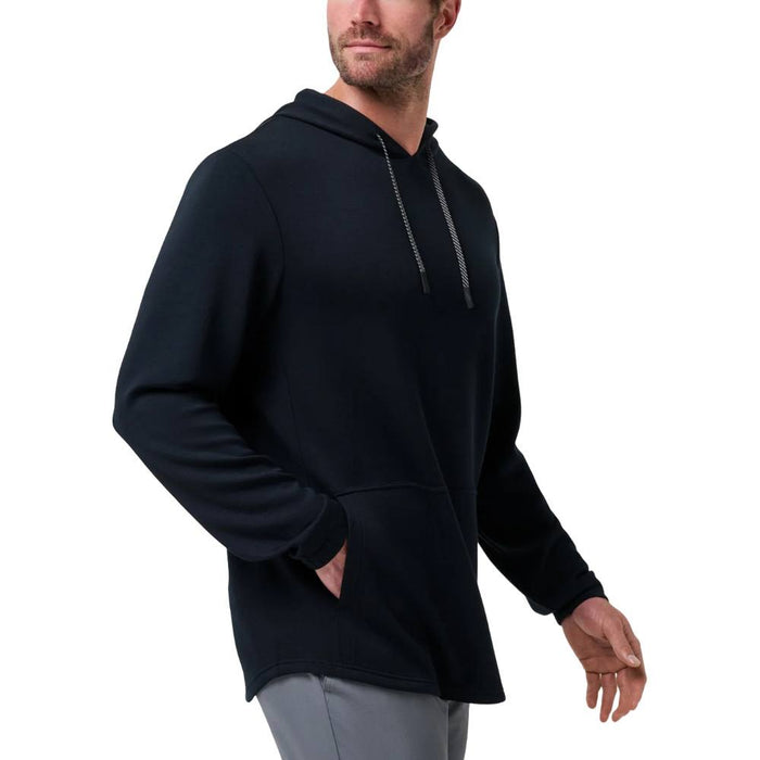 TravisMathew Fibercloud Golf Hoodie Black - SS25 Men