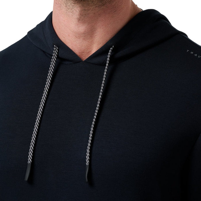 TravisMathew Fibercloud Golf Hoodie Black - SS25 Men