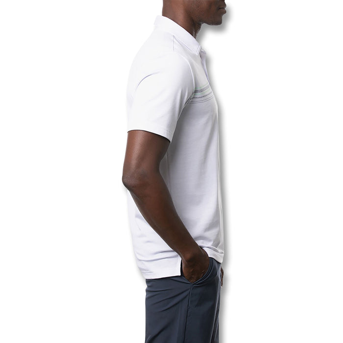 TravisMathew Get Nauti Golf Polo White - SS22 Men