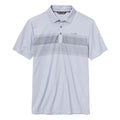 TravisMathew Hiking Pro Golf Polo Heather Light Gray - FW22 Men