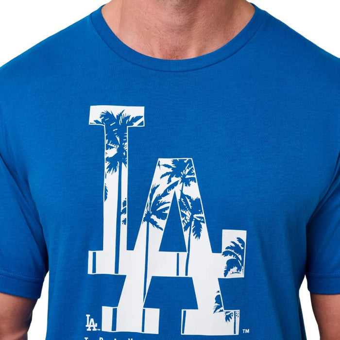 TravisMathew Los Angeles Dodgers City of Stars Golf T-Shirt Classic Blue - SS26 Men