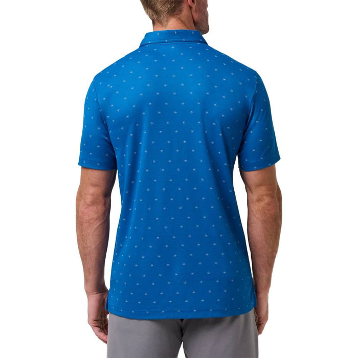 TravisMathew Los Angeles Dodgers Crowd Roar Golf Polo Classic Blue - SS26 Men