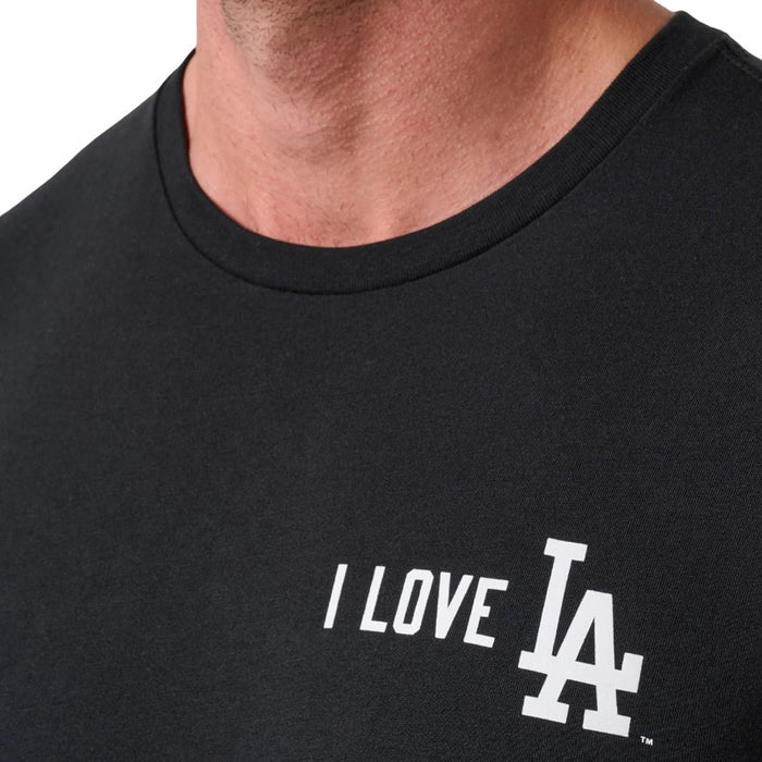 TravisMathew Los Angeles Dodgers Swing Fast Golf T-Shirt Black - SS26 Men