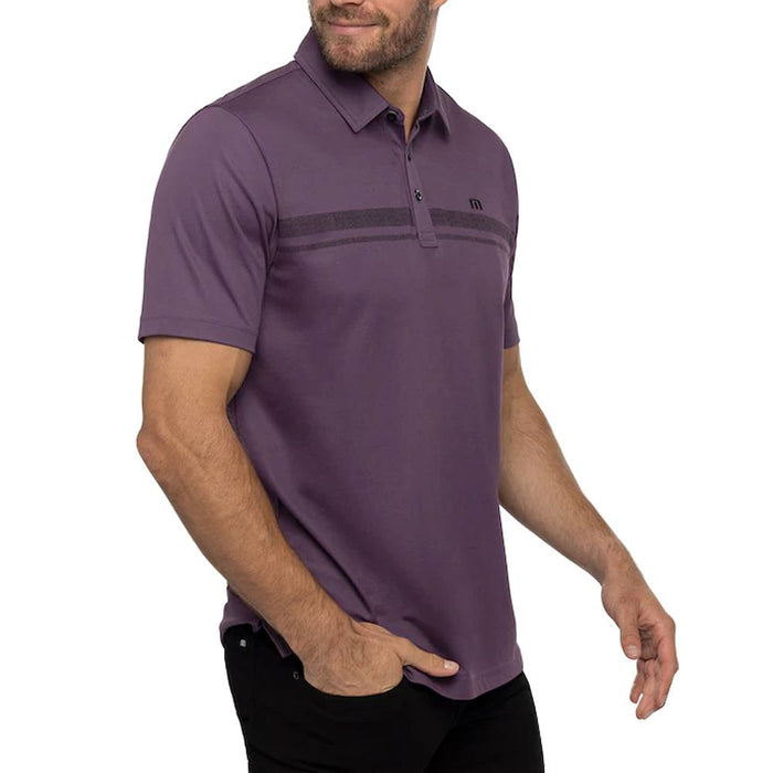 TravisMathew Meet In The Lobby Golf Polo Sweet Grape - FW22 Men