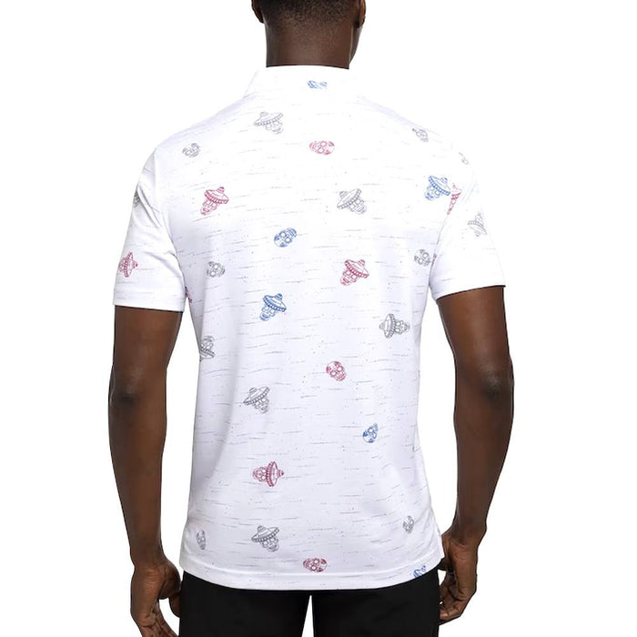 TravisMathew Mexicali Golf Polo White - SS23 Men