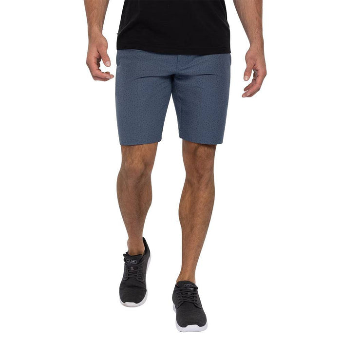 TravisMathew No Map Needed Golf Shorts Heather Dress Blues - SS23 Men